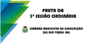 3ª Reunião Ordinária- 22/02/2021 3ª Reunião Ordinária- 22/02/2021